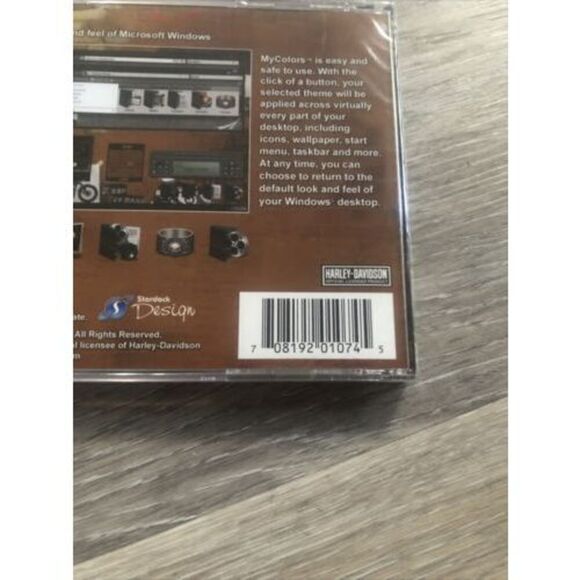 Harley Davidson Raw Desktop Themes Computer- Media. New/ Sealed - Picture 6 of 6